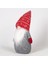 Kırmızı Gri Cüce Noel Dekor 40cm 2