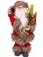 Kırmızı Hediye Çuvallı Noel Baba 30CM 1