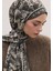 Floral Paısley Desen Şal Duman 2