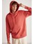 Palmer Erkek Baskılı Oversize Fit Içi Polarsız Nar Çiçeği Sweatshirt 1
