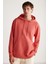 Palmer Erkek Baskılı Oversize Fit Içi Polarsız Nar Çiçeği Sweatshirt 3