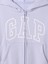 Kız Çocuk Lila Gap Logo Relaxed Fermuarlı Fleece Sweatshirt 2