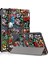 Lenovo Tab P11 Pro TB-J716F /J706F Graffiti Için Renkli Desenli Pu Kılıf (Yurt Dışından) 1