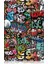 Lenovo Tab P11 Pro TB-J716F /J706F Graffiti Için Renkli Desenli Pu Kılıf (Yurt Dışından) 2