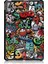 Lenovo Tab P11 Pro TB-J716F /J706F Graffiti Için Renkli Desenli Pu Kılıf (Yurt Dışından) 3