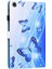 Lenovo Tab M8 Fhd Tb-5f / TB-8705X 8.0 Inç Kılıf Mavi Kelebek Için (Yurt Dışından) 4