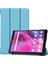 Lenovo Tab M8 1/2/3 Enkay Pu Deri Standlı Kılıf Açık Mavi (Yurt Dışından) 1