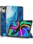 Lenovo Tab M11/ Xiaoxin Pad 11 2024 Waves Için Deri Tablet Kılıfı (Yurt Dışından) 1