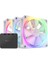 F120 Rgb Beyaz 120 mm Fan (3 'lü Set) RF-R12TF-W1 1