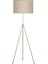 Noa Eskitme Tripod Boyu Ayarlanabilir Metal Lambader - Krem 1