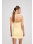 Premium straplez mini elbise 7