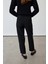 Loose fit siyah jogger pantolon 4