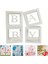 Baby Yazılı Şeffaf Balon Kutusu, 30CM x 4 Adetli Set - Beyaz 4