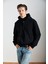 Cancelled Erkek Pamuk-Polyester Siyah Sweatshirt 1