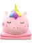 40 cm Sevimli Yuvarlak Unicorn Peluş Yastık (Yurt Dışından) 1
