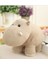 20 cm Mini Kafa Hippo Fil Peluş Oyuncak Yumuşak Karikatür Hayvan Hipopotamus Dolması Peluş (Yurt Dışından) 2