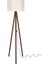 Tripod Lambader Ceviz Ayak / Krem Şapka 3