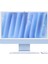 iMac M4 Çip 16GB 256GB SSD macOS 24" All In One Bilgisayar MWV13TU/A Mavi 1