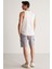 Kane Erkek Comfort Fit %100 Pamuk Beyaz Atlet 5