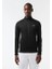 Sport Erkek Classic Fit Fermuarlı Siyah Sweatshirt SH1094.258 1