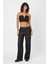 Alexandergardi Wide Leg Bol Paça Kareli Çift Cepli Klasik Kadın Pantolon (B24-0001) 4