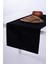 Keten Runner Leke Tutmaz Kumaş Siyah 40x140 1