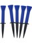 5 Adet Golf Topu Tee Tutucu Golf Ekipmanları Profesyonel Kauçuk Golf Tees Step Up Mavi Yükseklik 7.6 cm (Yurt Dışından) 5