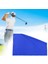 Golf Havlusu Taşınabilir Ter Klipsli Golf Havlusu Parlak Mavi (Yurt Dışından) 2