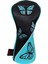 Siyah Sürücü Için Golf Ahşap Headcovers Koruma Kol Kelebek Desen Kulübü Başkanı Kapak (Yurt Dışından) 1