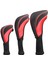 Golf Kulübü Baş Örtüsü Golf Kulübü Baş Örtüleri 1 3 5 7 x Fairway Kırmızı Için Etiketli Set (Yurt Dışından) 2