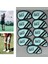 Dayanıklı Golf Başörtüsü Baş Örtüsü 4-9,p,s, Yeşil (Yurt Dışından) 5