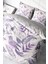 Çift Kişilik Lastikli Çarşaflı Pamuk Saten Graypink Nevresim Takımı 3
