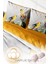 Çift Kişilik Lastikli Çarşaflı Pamuk Saten Yellow Parrot Nevresim Takımı 4