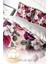 Çift Kişilik Lastikli Çarşaflı Pamuk Saten Flower Dream Nevresim Takımı 4