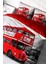Çift Kişilik Lastikli Çarşaflı Pamuk Saten London Bus Nevresim Takımı 3