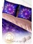 Lastikli Çarşaflı Pamuk Saten Çift Kişilik Astroloji Nevresim Takımı 4