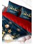 Yılbaşı Süsü Dark Deer Noel Pamuk Saten 3D Çift Kişilik Nevresim Takımı 4