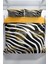 Zebra Feather 3D Pamuk Saten Çift Kişilik Nevresim Seti Nevresim Takımı 3