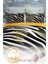 Zebra Feather 3D Pamuk Saten Çift Kişilik Nevresim Seti Nevresim Takımı 4
