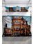 Apartman 3D Pamuk Saten Çift Kişilik Nevresim Seti Nevresim Takımı 3