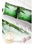 Çift Kişilik Lastikli Çarşaflı Pamuk Saten Green Life Nevresim Takımı 4