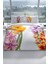 Orchid 3D Pamuk Saten Çift Kişilik Nevresim Takımı 2
