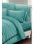 Çift Kişilik Sık Dokuma Pamuk Saten 3D Özel Tasarım Luxury Su Yeşili Nevresim Takımı 3