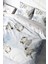 Çift Kişilik Sık Dokuma Pamuk Saten 3D Özel Tasarım Snow Bird Nevresim Takımı 1