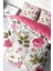 Çift Kişilik Lastikli Çarşaflı Pamuk Saten Relax Flower Nevresim Takımı 3