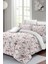 Lastikli Çarşaflı Pamuk Saten Çift Kişilik Dream Roses Luxury Nevresim Takımı 4