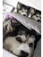 Doğal Pamuk Çift Kişilik 3D Digital Husky Nevresim Takımı 1
