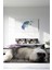 Doğal Pamuk Çift Kişilik 3D Digital Husky Nevresim Takımı 3