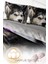 Doğal Pamuk Çift Kişilik 3D Digital Husky Nevresim Takımı 4