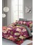 Rose Mix Çift Kişilik 3D Pamuk Saten Nevresim Takımı 1
